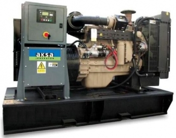 Дизельный генератор 124 квт Aksa AC-170 открытый (на раме) - новый