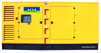 Дизельный генератор 460 квт Aksa AD-630 в кожухе - новый