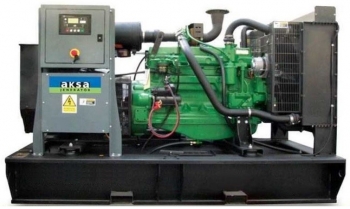 Дизельный генератор 144 квт Aksa AJD-200 открытый (на раме) - новый