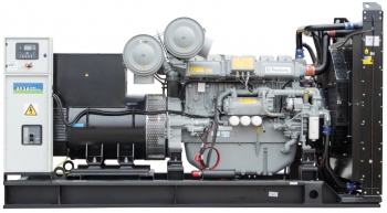 Дизельный генератор 728 квт Aksa AP-1000 открытый (на раме) - новый