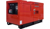 Дизельный генератор 10,8 квт Elemax SH-15D-R в кожухе с АВР - новый