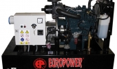 Дизельный генератор 9,9 квт EuroPower EP-11-DE открытый (на раме) - новый