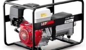 Дизельный генератор 5 квт Genmac CLICK-RG6000KO открытый (на раме) - новый