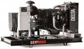 Дизельный генератор 480 квт Genmac G600IO открытый (на раме) с АВР - новый