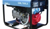Дизельный генератор 5,6 квт GMGen GML7500LX открытый (на раме) - новый