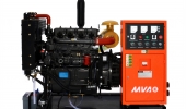 Дизельный генератор 20 квт MVAE АД-20-400-Р открытый (на раме) - новый