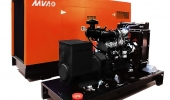 Дизельный генератор 250 квт MVAE АД-250-400-С открытый (на раме) - новый