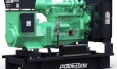 Дизельный генератор 88 квт PowerLink GMS110PX открытый (на раме) - новый
