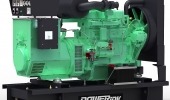 Дизельный генератор 47,2 квт PowerLink GMS60PX открытый (на раме) - новый
