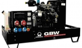 Дизельный генератор 14,5 квт Pramac GBW-22-Y открытый (на раме) - новый