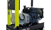 Дизельный генератор 48,8 квт Pramac GSL-65-D-AUTO открытый (на раме) с АВР - новый
