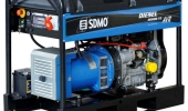 Дизельный генератор 13,7 квт SDMO DIESEL-20000-TE-XL-AVR-C открытый (на раме) - новый