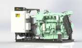 Дизельный генератор 334,88 квт Вепрь АДС-420-Т400-ТК открытый (на раме) - новый