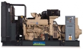 Дизельный генератор 1120 квт Aksa AC-1650 открытый (на раме) - новый